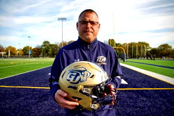 High-tech helmet holds promise for deaf American football players