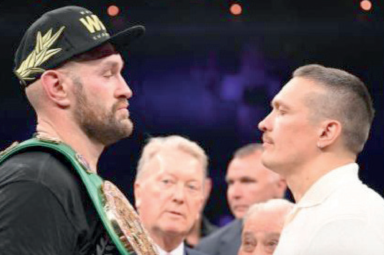 Fury To Fight Usyk For Undisputed Heavyweight Crown February 17 ...