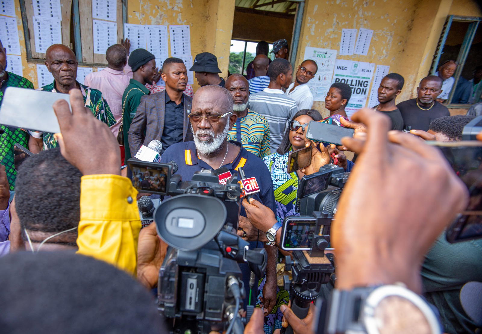 Achonu casts vote, enjoins Imo citizens to take voting seriously