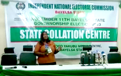 INEC adjourns state collation of results in Bayelsa, Kogi