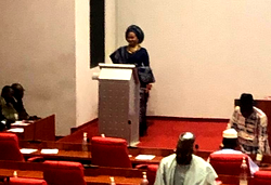 Akpabio swears in Natasha Akpoti-Uduaghan as Senator  