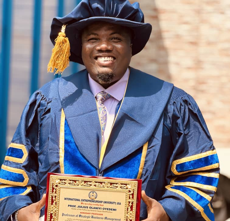 Realtor gets Professorship Achievement Award Vanguard News