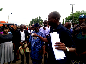 Judiciary workers protest alleged seizure of wardrobe allowance