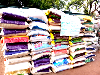 Ogun: Customs intercept 4,684 bags of rice, 901 parcels of marijuana