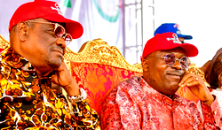 Rivers: Tinubu wades in; Wike, Fubara meet, greet in Abuja