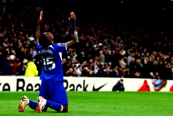 Jackson hat-trick fires Chelsea to chaotic victory over nine-man Spurs