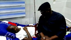 Oborevwori visits ailing Kokori, takes over hospital bills