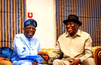 Jonathan briefs Tinubu on Guinea-Bissau election