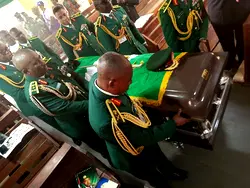 Army buries former COAS Chris Alli in Abuja