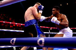 ‘Just another day in the office’, Anthony Joshua says after defeating Wallin