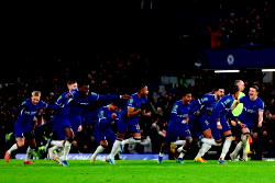 Chelsea back from brink to reach League Cup semis