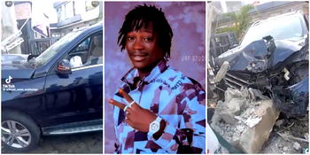 ‘I’ve money, ‘ll buy another,’ DJ Chicken boasts after his SUV got destroyed in accident