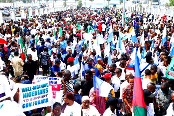 PHOTOS: Pro-Fubara rally grounds Port Harcourt