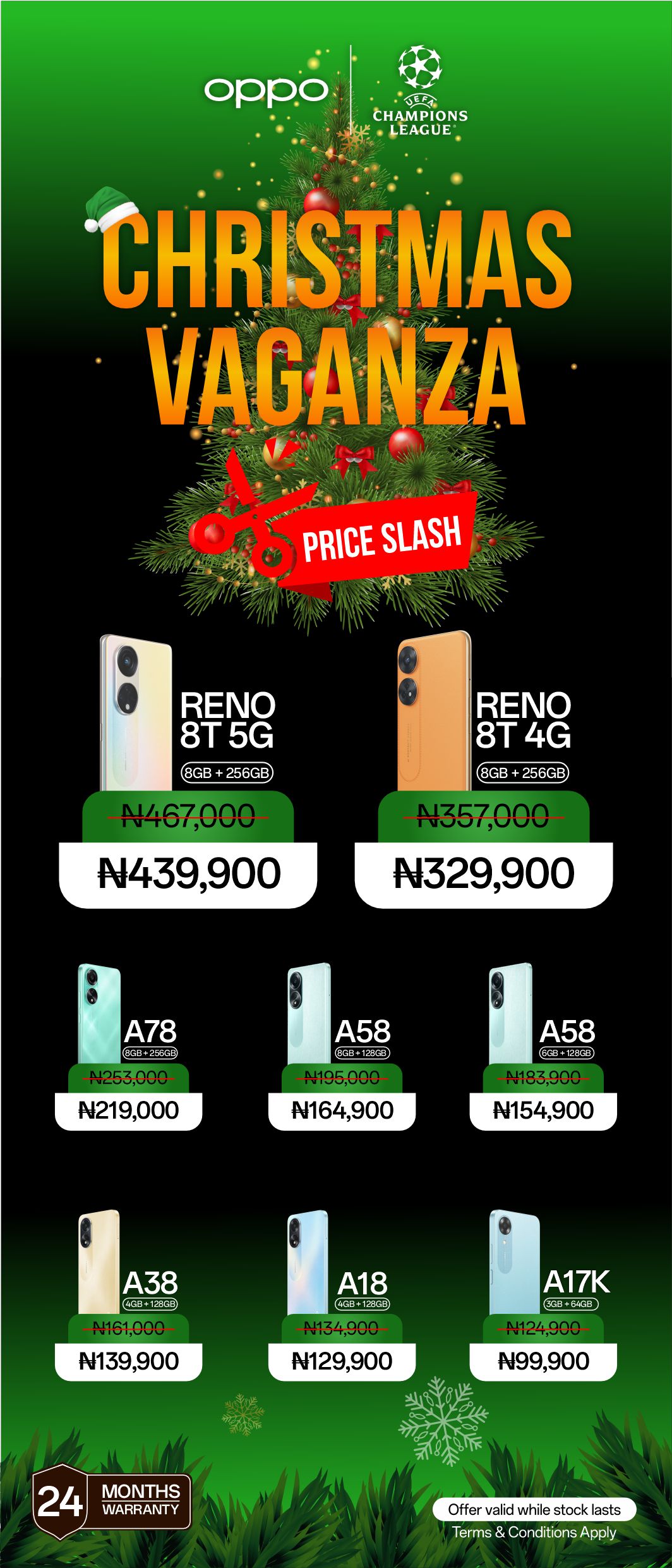 OPPO ChristmasVaganza: OPPO Slash prices of their Phones to celebrate ...