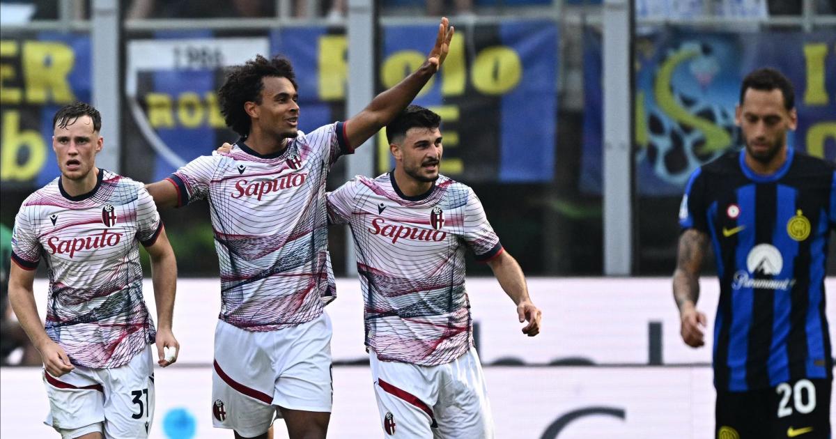 Bologna stun Inter in extratime to reach Italian Cup last 16