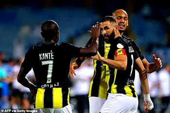 Kante, Benzema score as Al Ittihad win in Club World Cup