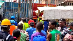 [Photos] Lagos building collapse: death toll rises to three