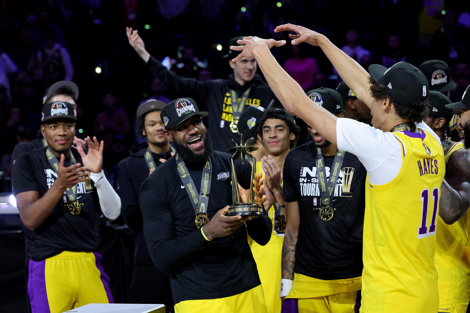 Lakers Capitalize on Inaugural InSeason Tournament, Securing a 123109