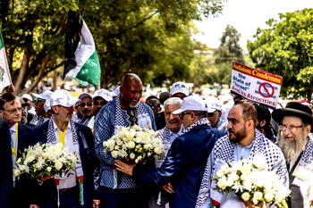 Gaza war overshadows 10th anniversary of S.Africa’s Mandela death