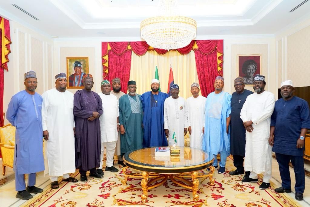 Niger State Governor visits President Tinubu in Lagos