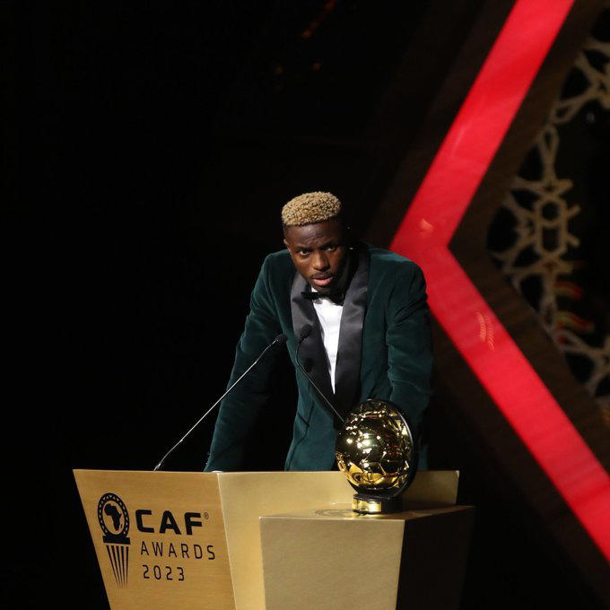 'Becoming a treasure in football was a wild dream,' Osimhen reflects CAF Award win