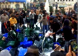 Palestinians in West Bank boycott Israeli products