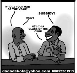 Cartoon: ‘Subsidy of life’