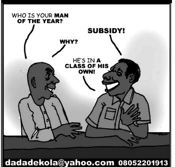 Cartoon: ‘Subsidy of life’