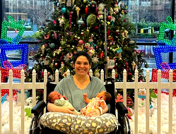 Miracle babies: US woman with rare double uterus gives birth to twin girls