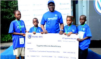 Sanwo-Olu lauds Stanbic IBTC’s support for children with limb loss