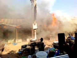 Fire Razes Four Shops in Taraba