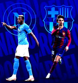 UCL Draw: Osimhen’s Napoli to face Barcelona as Arsenal draw Porto in Round of 16