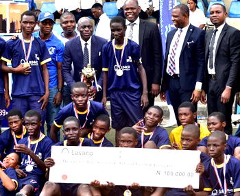 Lasaco Assurance gives attention to youth development, sports