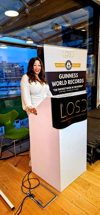 Nkechi Okorocha makes history with Guinness Book of World Records feature