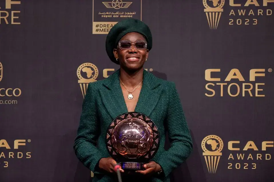 Oshoala Receives Grand Homecoming Reception After Bagging Sixth CAF ...