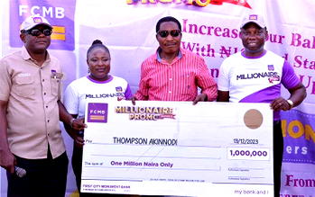 10 millionaires, others emerge in FCMB Millionaire Promo Season 9