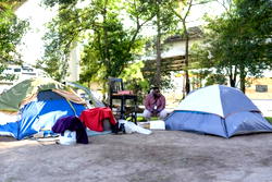 Number of US homeless people hit record level in 2023: report