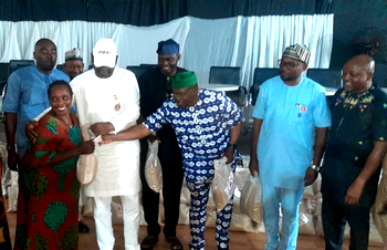 2,000 Benue families, PLWD receive palliatives