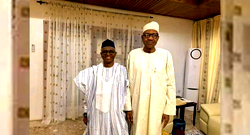 Photos: El-Rufai visits Buhari in Daura