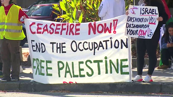 Protester in Atlanta sets self on fire outside Israeli consulate