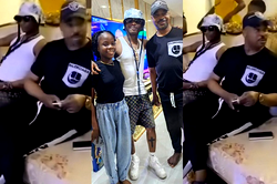 Video: Wizkid visits MC Oluomo at his Lagos home