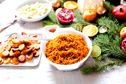 Strange Christmas with no rice or stew 