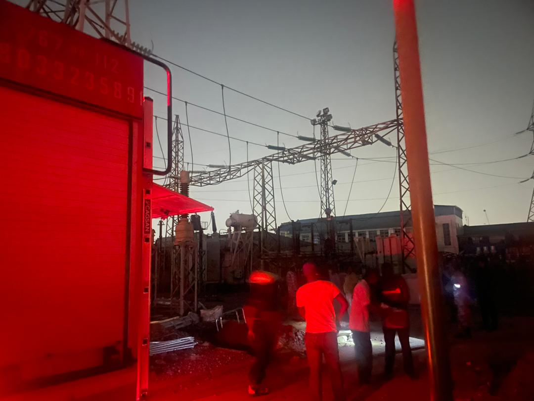 Fire guts Maryland TCN power sub-station