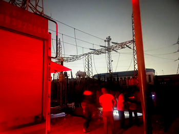 Fire guts Maryland TCN power sub-station