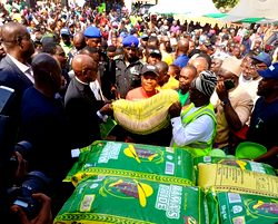 Subsidy removal: Alia flags off distribution of palliatives in Benue