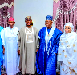 Photos: Shettima, govs attend Abacha’s son’s wedding in Maiduguri