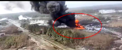 Photos: NAF destroys illegal oil refining sites in Rivers.