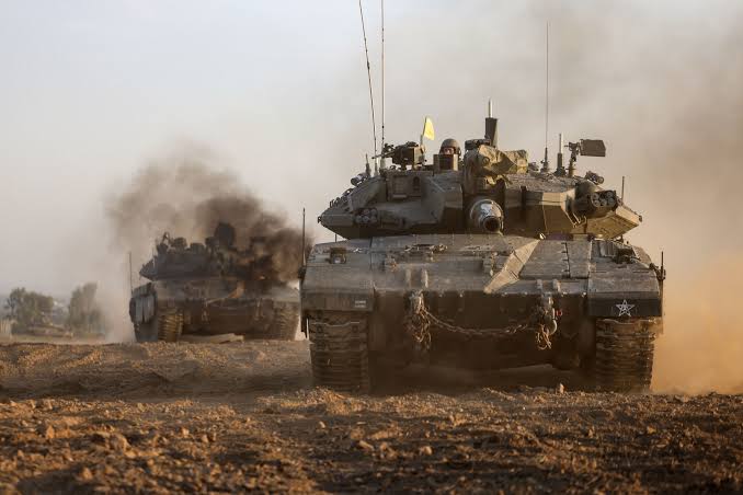 Israel Sends Dozens Of Tanks Into Southern Gaza - Vanguard News