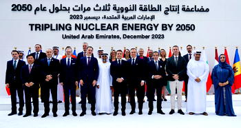 Over 20 nations call for tripling of nuclear energy