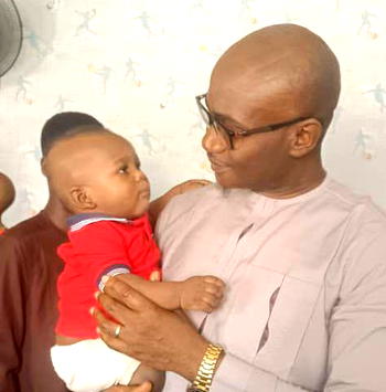 Onjeh visits Orphanage, General Hospital in commemoration of 50th birthday